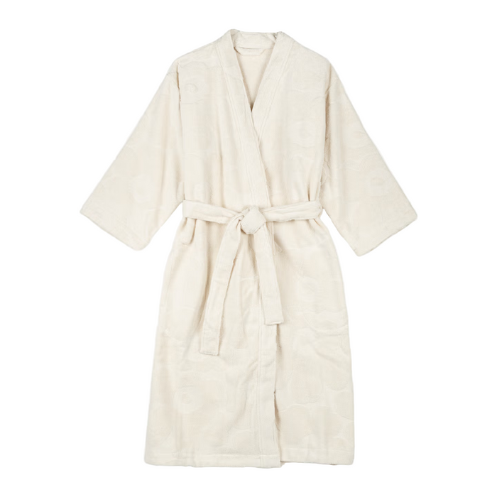 Pieni Unikko Bathrobe - Ivory - Living Beauty