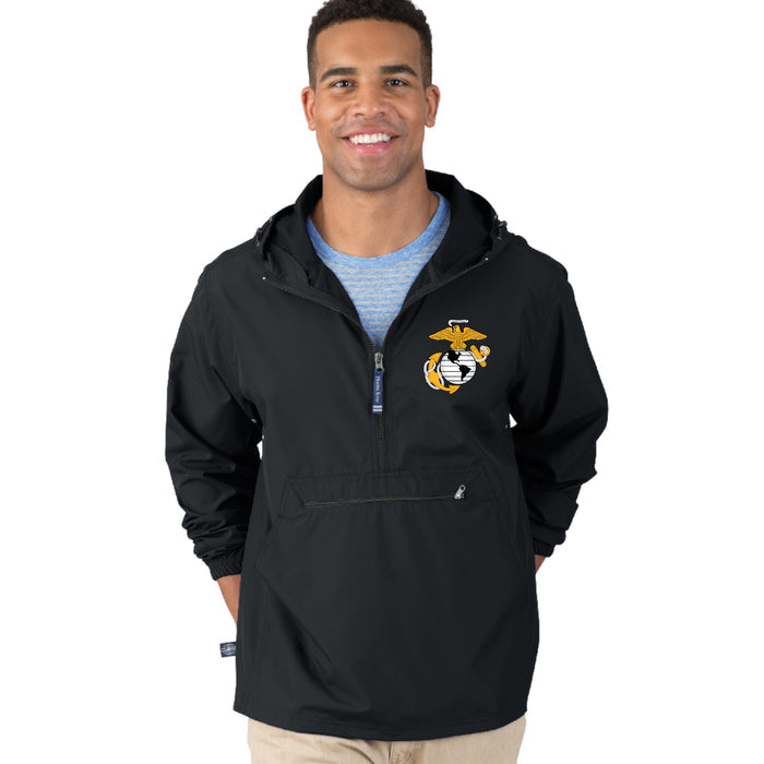 Marines EGA Pack-N-Go Pullover