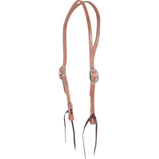 Martin Saddlery | Headstall | Split Ear 5/8" Harness One Buckle Latigo Ties