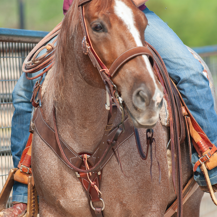 Martin Saddlery | Rough Out Breast Collar | 2.75in