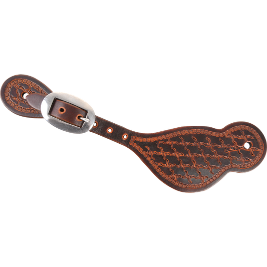 Martin Saddlery Spur Straps | Antique and Tooled
