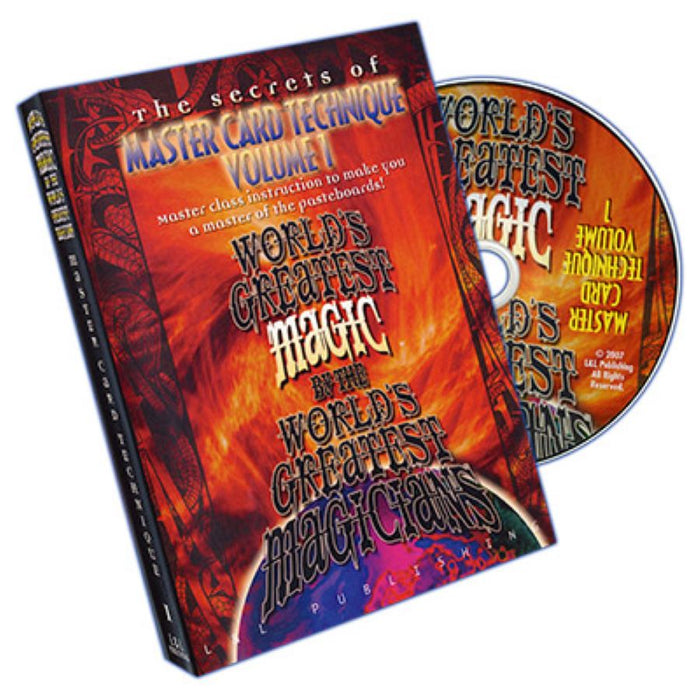 Master Card Technique Volume 1:  World's Greatest Magic by the World's Greatest Magicians - DVD