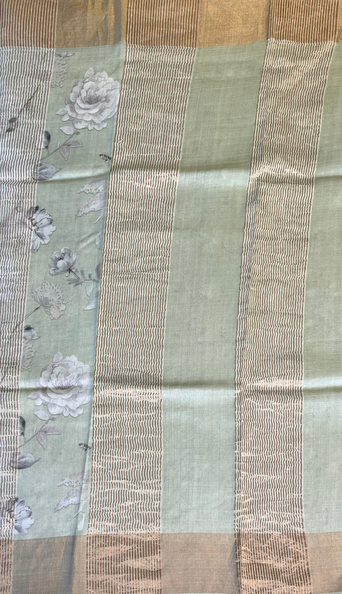 Maya pastel floral saree