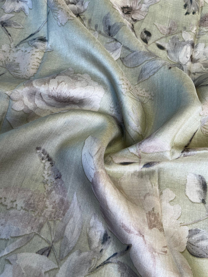 Maya pastel floral saree