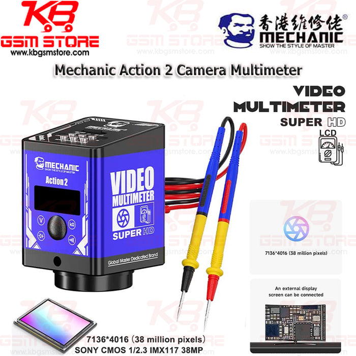 Mechanic Action 2 Camera Multimeter