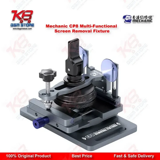 Mechanic CP8 Multi-Functional Screen Removal Fixture with Side-Hanging Suction Cup for Mobile Phone LCD & Back Cover Separation