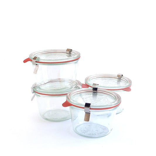 Weck Medium Modern Jar (Set of 4)