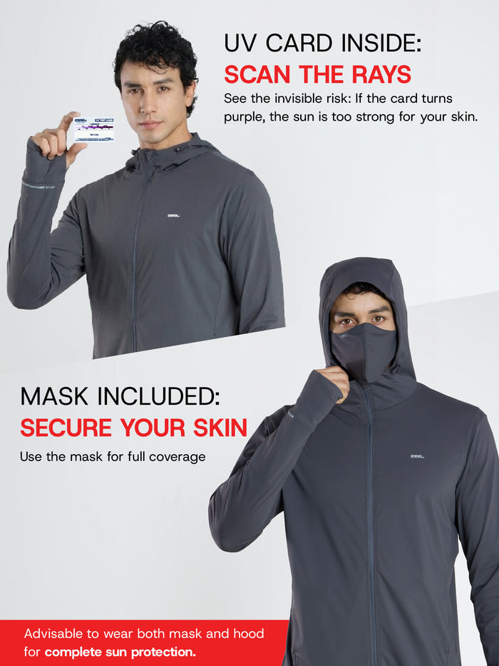 Men's Dark Blue Sun Jacket | AirWeave™