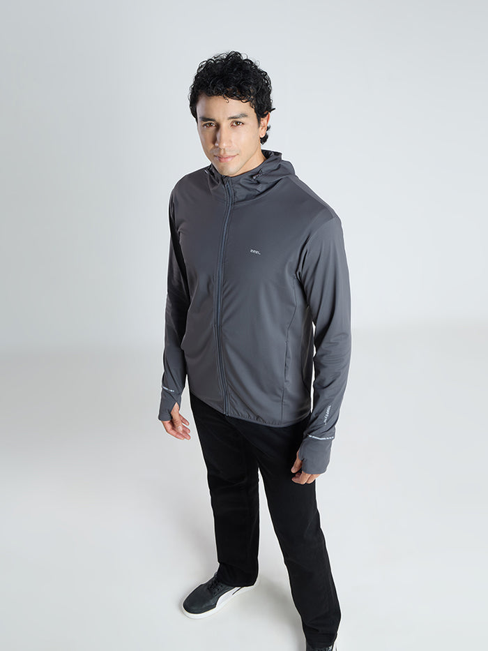 Men's Dark Grey Sun Jacket | AirWeave™