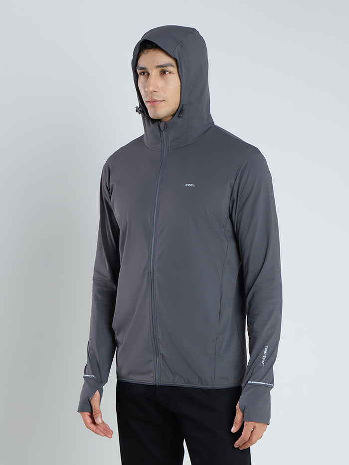 Men's Dark Grey Sun Jacket | AirWeave™