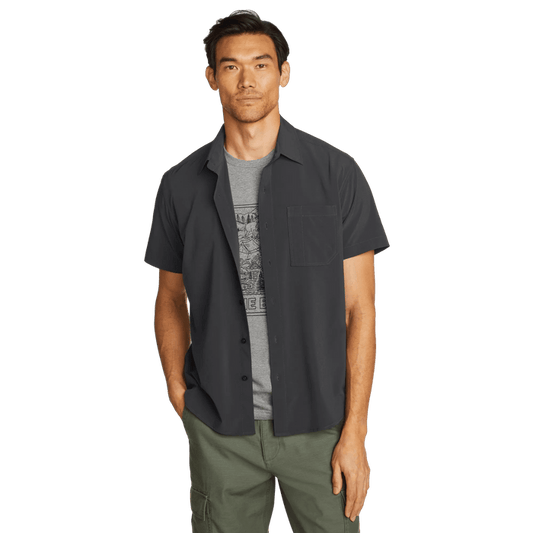 Men's Departure One-Pocket Shirt-Carbon-Regular-25