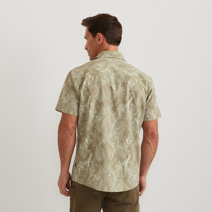 Men's Departure One-Pocket Shirt-Honeydew-Regular-F1