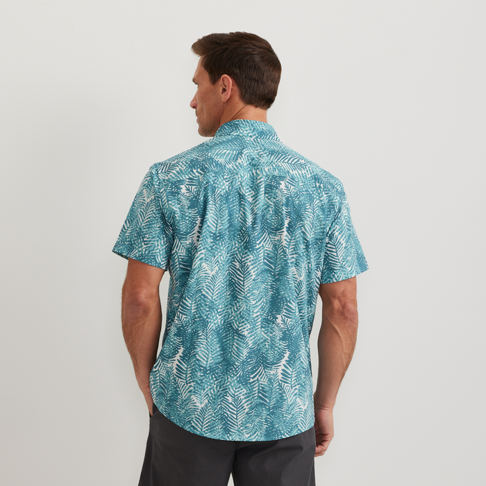 Men's Departure One-Pocket Shirt-Aquamarine-Regular-F1
