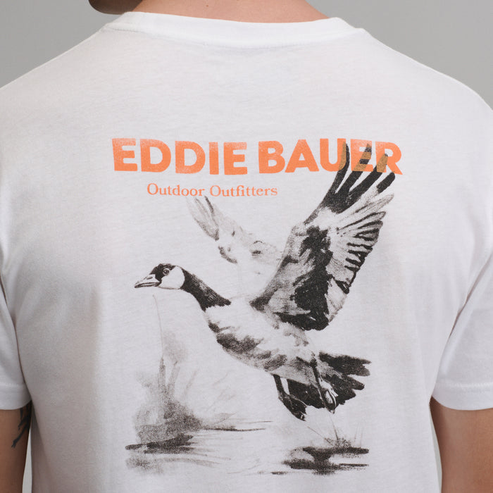 Men's Eddie Bauer Goose Reissue-White-4