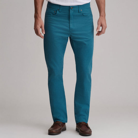 Men's Legend Wash Twill 5-Pocket Pants-Meridian Blue-1