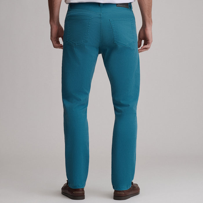 Men's Legend Wash Twill 5-Pocket Pants-Meridian Blue-2