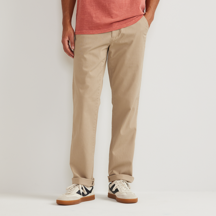 Men's Legend Wash Twill Pants-Light Khaki-Regular-C1
