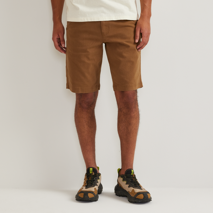 Men's Mountain Flex 2.0 Canvas Shorts-Hazelnut-Regular-C1