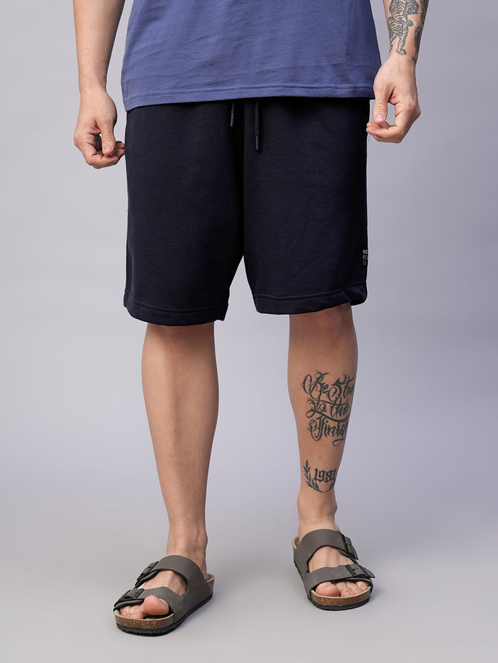 Men's Organic Cotton Regular Fit Shorts Navy
