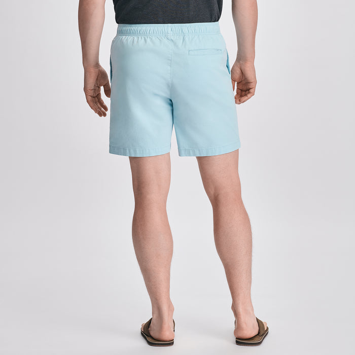 Men's Pull On Twill Shorts-WAVE-2
