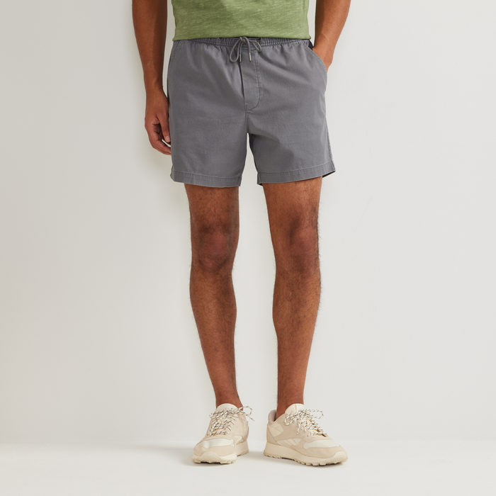 Men's Po Twill Short-Slate-Regular-C1