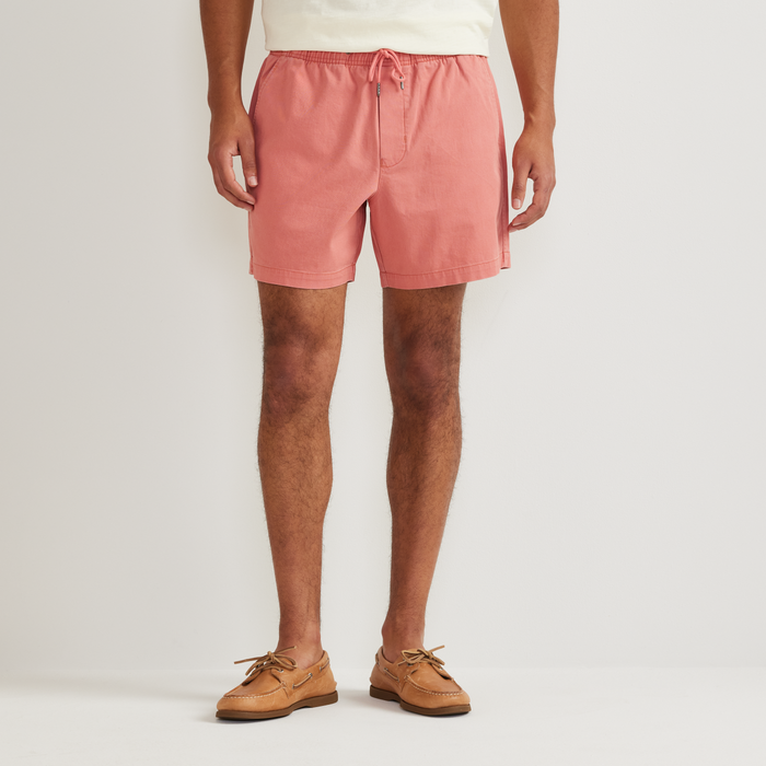 Men's Po Twill Short-Tangelo-Regular-C1