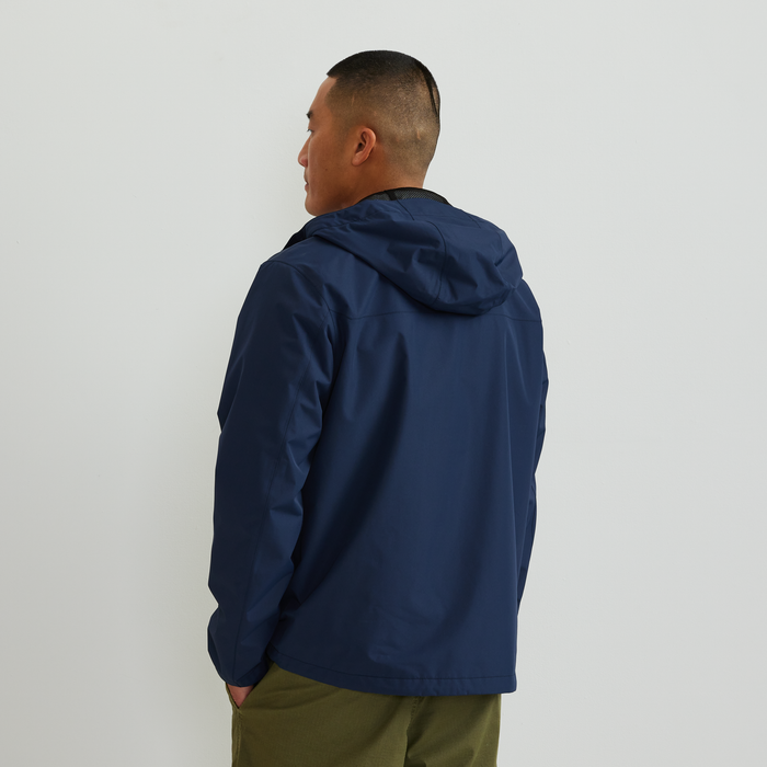 Men's Rain Trek Waterproof Packable Rain Jacket-Brook-Regular-F1