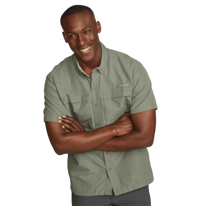 Men's Rainier Ripstop Short-Sleeve Shirt-Sprig-Regular-6
