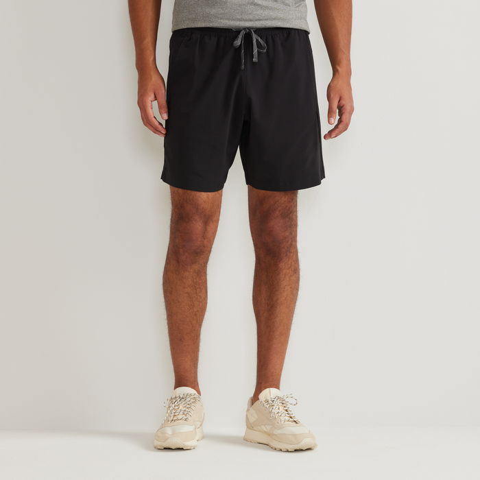 Men's Resonance Shorts - 8"-Black-Regular-C1