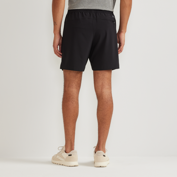 Men's Resonance Shorts - 8"-Black-Regular-F1