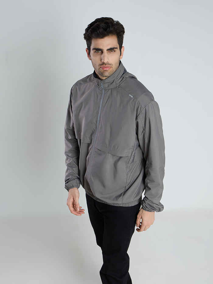 Men's Silver Grey Sun Jacket | AirDrive™