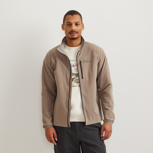 Men's Stratify 2.0 Soft Shell Jacket-Mushroom-Regular-C1
