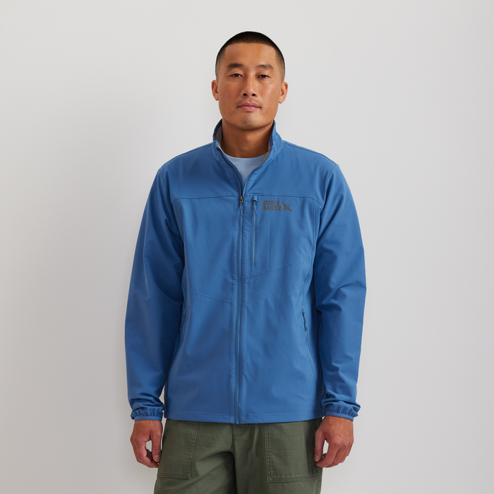 Men's Stratify 2.0 Soft Shell Jacket-Tile Blue-Regular-C1