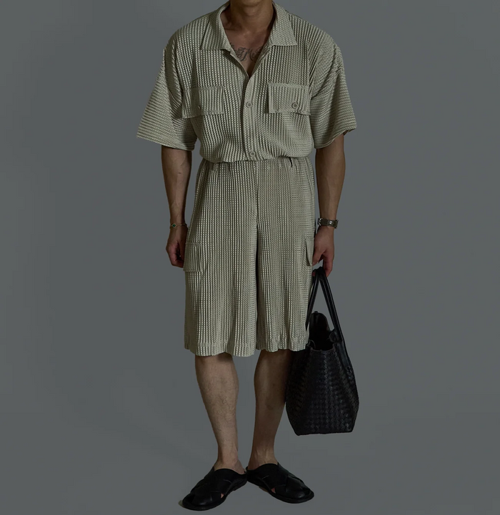 Mesh Pleats Setup