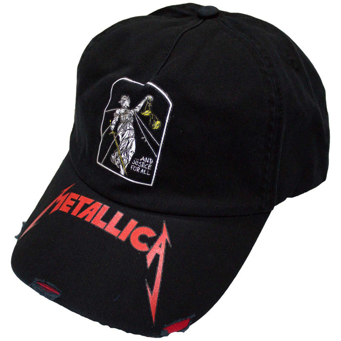 METALLICA - AND JUSTICE FOR ALL TOMBSTONE - Baseball Cap Black
