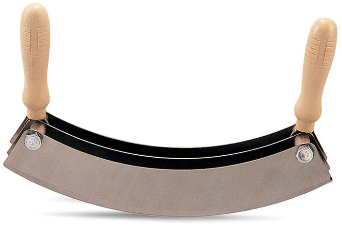 Mezzaluna Chopper-3 Blade -12 inch Stainless Steel