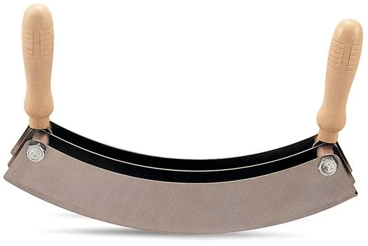 Mezzaluna Chopper-3 Blade -12 inch Stainless Steel