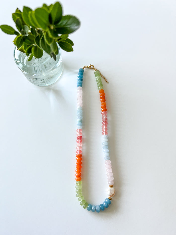 Miami Color Block Necklace
