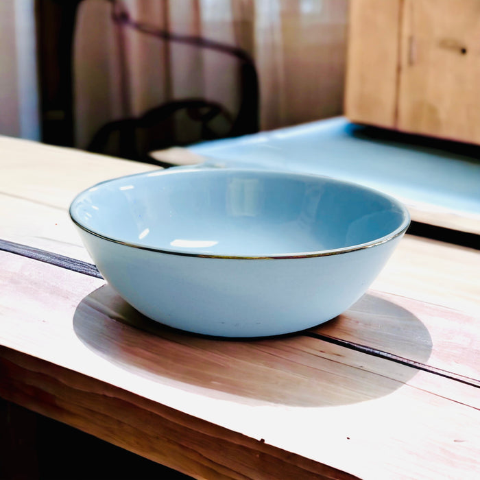 Mid Century Homer Loughlin Skytone Stardust - Big Bowl