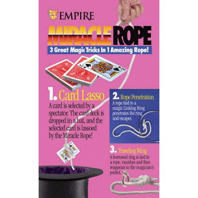 Miracle Rope - Perform Three Great Easy To Do Magic Tricks With This Magic Rope