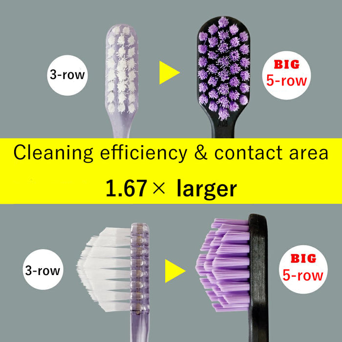 Miracle Toothbrush BIG Rainbow – 6 Color Set