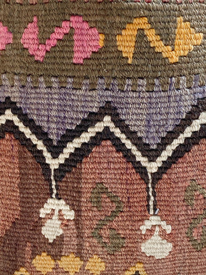 Mischief V Kilim Pillow (18x18)
