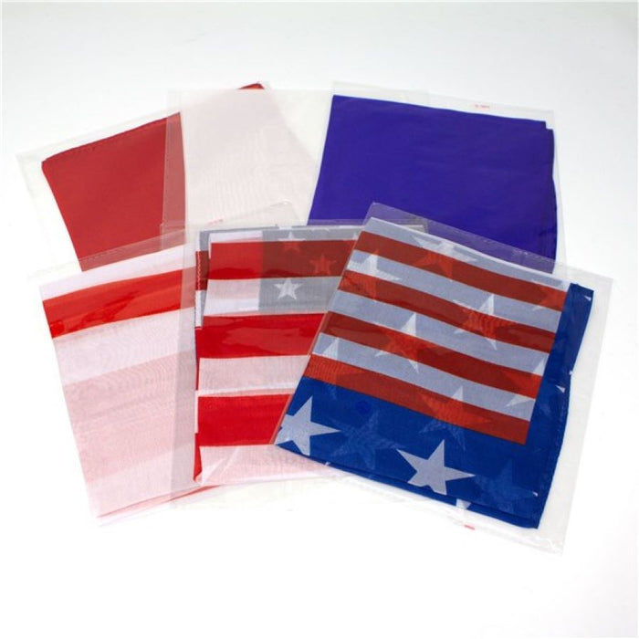 Mismade Flag - by Fun, Inc. - Red, White and Blue Silks Fuse To Eventually Become A USA Flag!