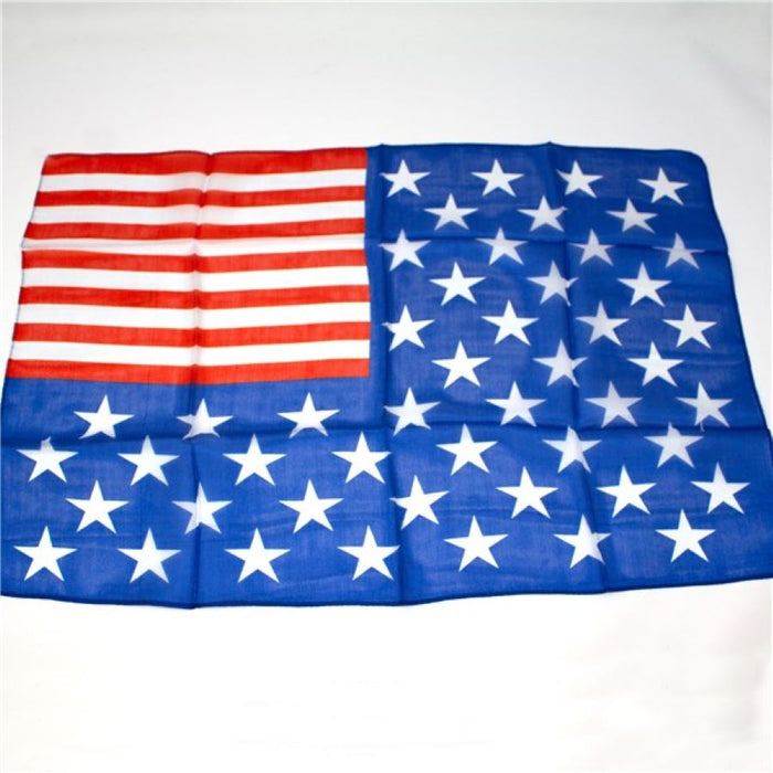 Mismade Flag - by Fun, Inc. - Red, White and Blue Silks Fuse To Eventually Become A USA Flag!