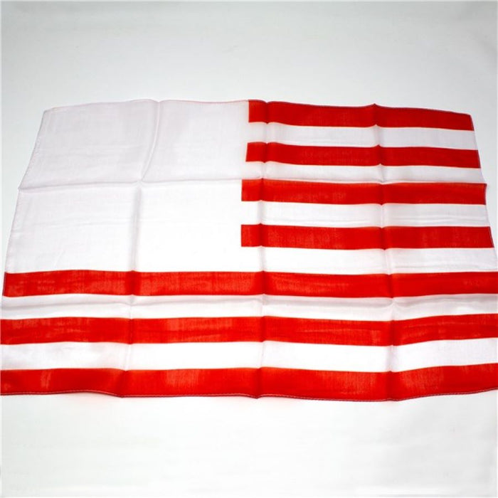 Mismade Flag - by Fun, Inc. - Red, White and Blue Silks Fuse To Eventually Become A USA Flag!