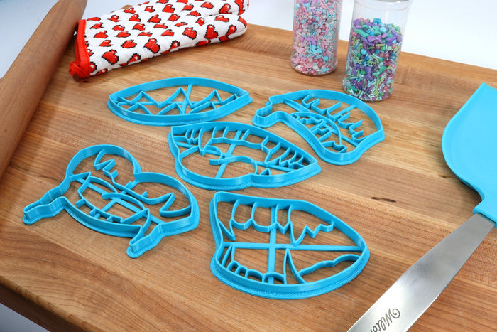 Monster Girl Mouth Cookie Cutters - Monster Girl Anime - Kawaii gift for Anime Lovers