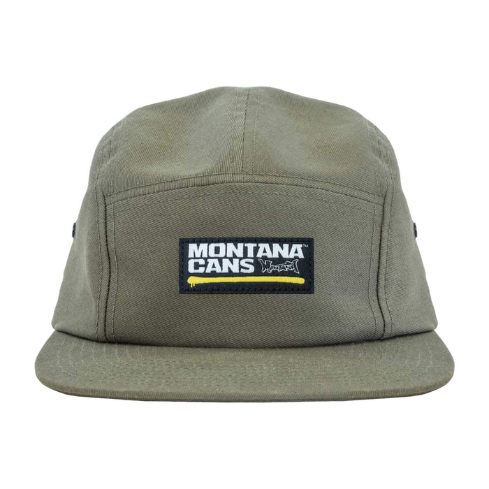 Montana Cans Logo Cap 5 Panel Khaki