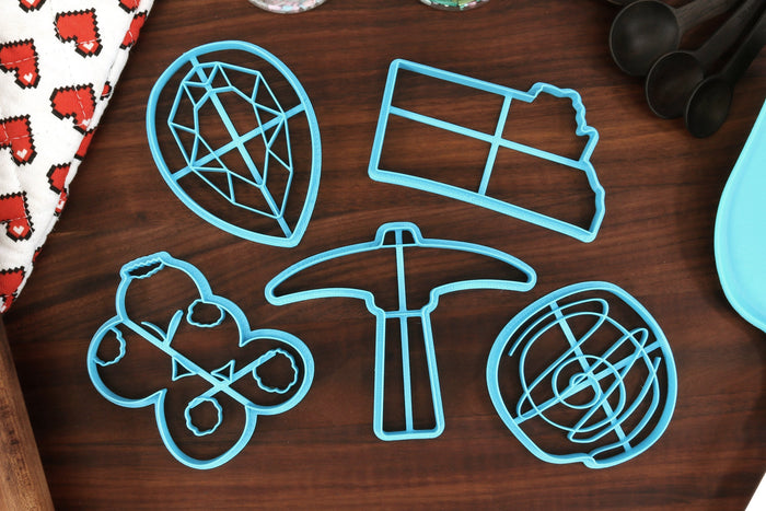 Montana Cookie Cutters - Cinnamon Rolls, Cut Sapphire, Huckleberry, Montana Outline- MT Gift Idea