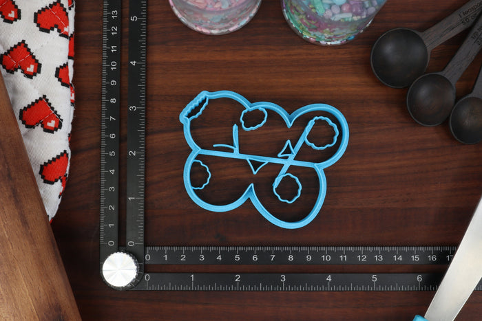Montana Cookie Cutters - Cinnamon Rolls, Cut Sapphire, Huckleberry, Montana Outline- MT Gift Idea