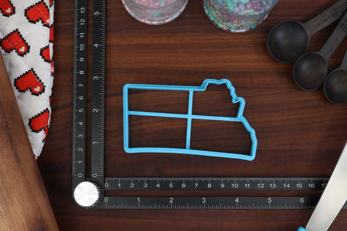 Montana Cookie Cutters - Cinnamon Rolls, Cut Sapphire, Huckleberry, Montana Outline- MT Gift Idea